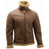 Men B3 Bomber Sheepskin Aviator Leather Jacket Men B3 Bomber Sheepskin Aviator Leather Jacket