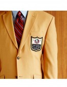 Men NFL Hall Of Fame Golden Jacket