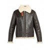 Men's Aviator Faux Shearling Black Leather Jacket Men's Aviator Faux Shearling Black Leather Jacket
