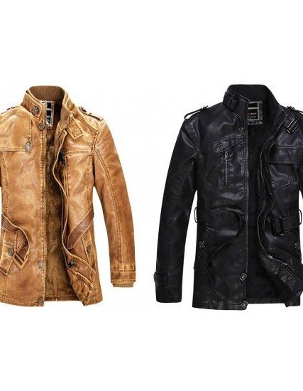 Men's Aviator Hunter Style Leather Jacket Men's Aviator Hunter Style Leather Jacket
