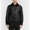 Men's Aviator Shearling Lined Leather And Suede Jacket Men's Aviator Shearling Lined Leather And Suede Jacket