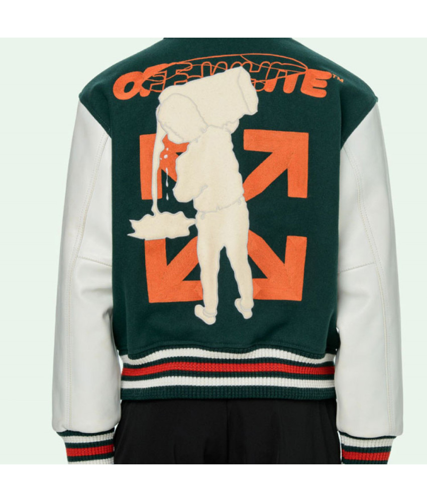 Off-White Varsity & Bomber Jackets for Men