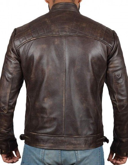 Men's Brown Genuine Lambskin Motorcycle Leather Jacket Men's Brown Genuine Lambskin Motorcycle Leather Jacket