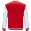 Men's Lightweight Varsity Rib Knit Bomber Jacket