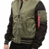 Men's MA‐1 Varsity Flight Satin Bomber Jacket Men's MA‐1 Varsity Flight Satin Bomber Jacket