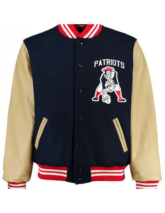 Men's Patriots Varsity Bomber Jacket