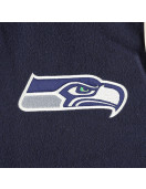 Men's Tommy Hilfiger College Navy Seattle Seahawks Full-Zip Varsity Jacket