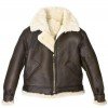 Mens B3 Bomber Aviator WWII Shearling Sheepskin Leather Jacket Mens B3 Bomber Aviator WWII Shearling Sheepskin Leather Jacket