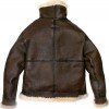 Mens B3 Bomber Aviator WWII Shearling Sheepskin Leather Jacket Mens B3 Bomber Aviator WWII Shearling Sheepskin Leather Jacket