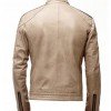 Mens Beige Leather Jacket Mens Beige Leather Jacket
