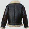 Mens Black Shearling B3 Flying Leather Jacket Mens Black Shearling B3 Flying Leather Jacket
