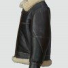 Mens Black Shearling B3 Flying Leather Jacket Mens Black Shearling B3 Flying Leather Jacket