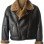 Mens Black Sheepskin Leather Jacket