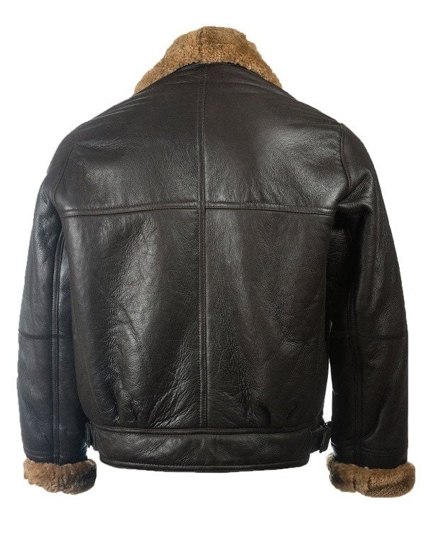 Mens Black Sheepskin Leather Jacket Mens Black Sheepskin Leather Jacket