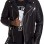 Mens Brando Style Terminator 2 Leather Jacket Black