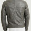 Mens Grey Leather Jacket Mens Grey Leather Jacket