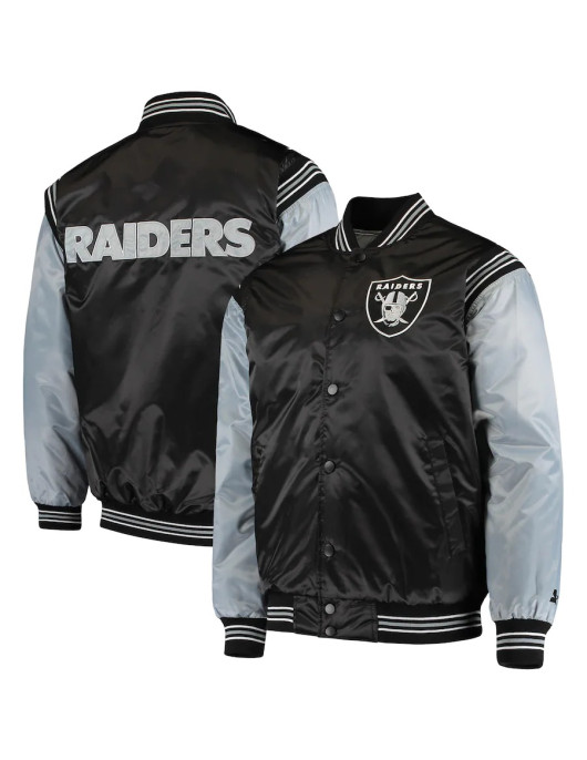 Mens Las Vegas Raiders Varsity Jacket