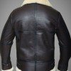 Mens RAF Sheepskin Leather Flying Jacket Dark Brown Mens RAF Sheepskin Leather Flying Jacket Dark Brown