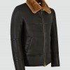 Mens Traditional Shearling Leather Jacket Mens Traditional Shearling Leather Jacket