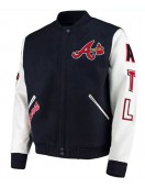 Men’s Atlanta Braves ATL Letterman Jacket