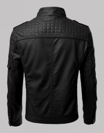 Men’s Black Slim Fit Jacket