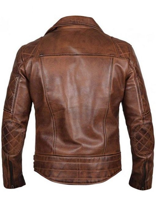 Men’s Brown Motorcycle Jacket Men’s Brown Motorcycle Jacket