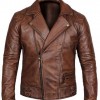 Men’s Brown Motorcycle Jacket Men’s Brown Motorcycle Jacket