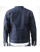 Men’s Buttoned Japanese Blue Jean Jacket