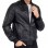 Men’s Casual Bomber Real Black Leather Jacket