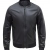 Men’s Casual Bomber Real Black Leather Jacket Men’s Casual Bomber Real Black Leather Jacket