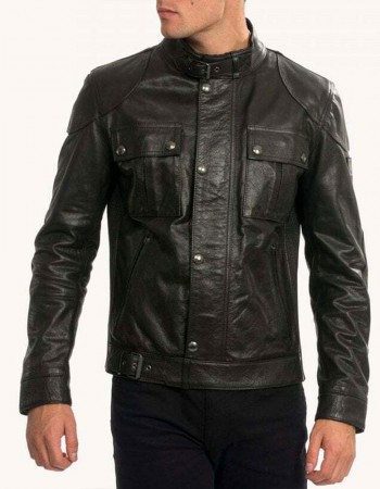 Men’s Gangster Leather Jacket Men’s Gangster Leather Jacket