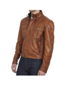 Men’s Gangster Leather Jacket