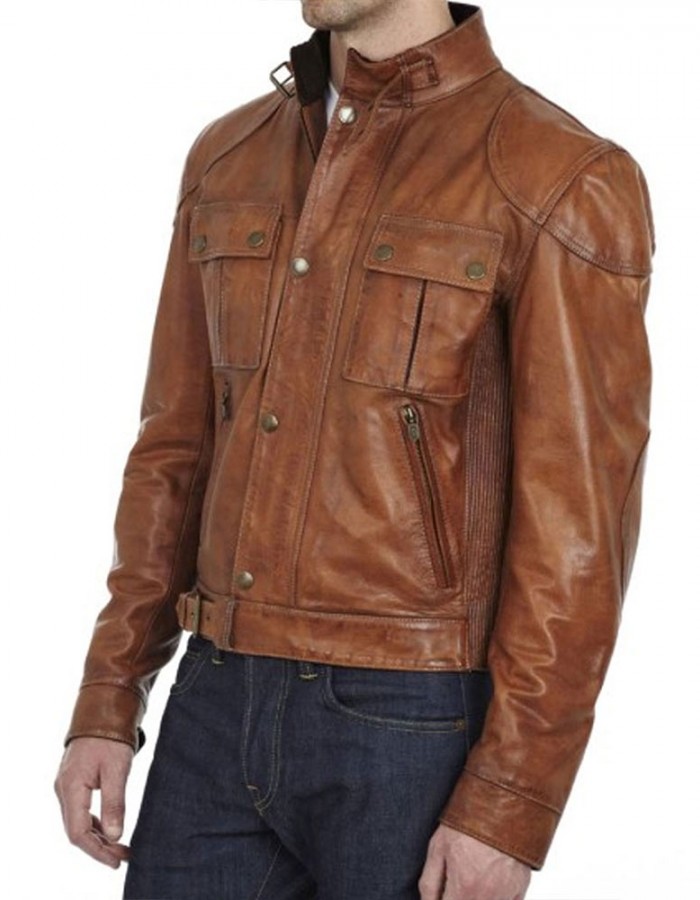 Men’s Gangster Leather Jacket Men’s Gangster Leather Jacket