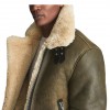 Men’s Hardy A21 Flight Aviator Brown Shearling Leather Jacket Men’s Hardy A21 Flight Aviator Brown Shearling Leather Jacket