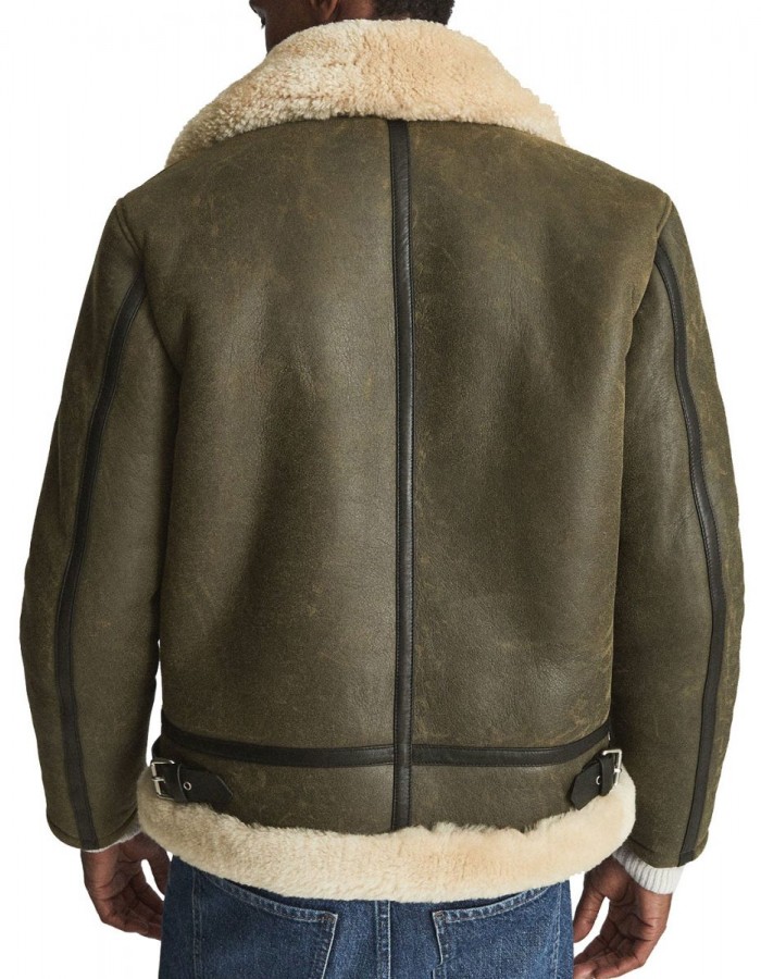 Men’s Hardy A21 Flight Aviator Brown Shearling Leather Jacket Men’s Hardy A21 Flight Aviator Brown Shearling Leather Jacket