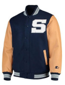 Men’s Nittany Lions Navy Blue Bomber Jacket