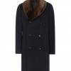 Men’s Reiss Brody Navy Blue Coat with Shawl Collar Men’s Reiss Brody Navy Blue Coat with Shawl Collar