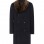 Men’s Reiss Brody Navy Blue Coat with Shawl Collar