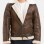 Men’s Shearling Brown Real Leather Jacket