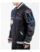 Miami Marlins Mash Up Varsity Jacket