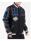 Miami Marlins Mash Up Varsity Jacket