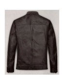 Michael Jordan Brown Leather Jacket