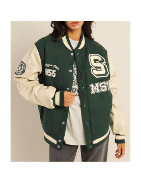Michigan State Green Varsity Jacket