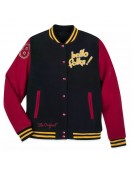 Mickey Mouse and Pluto Varsity Jacket