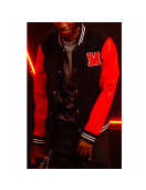 Miles Morales Spider-Man Across the Spider-Verse Varsity Jacket