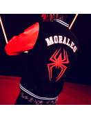 Miles Morales Spider-Man Across the Spider-Verse Varsity Jacket