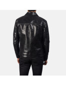 Mystical Black Leather Jacket