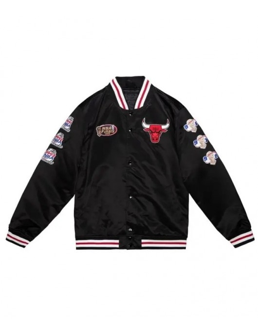 NBA Finals Chicago Bulls Varsity Jacket