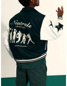 Neutrals Varsity Jacket