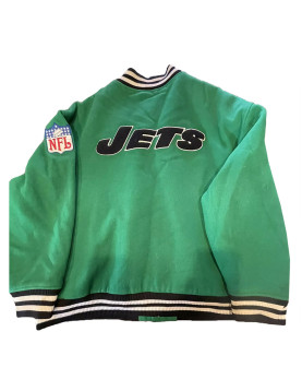 New York Jets Green Throwbacks Varsity Jacket